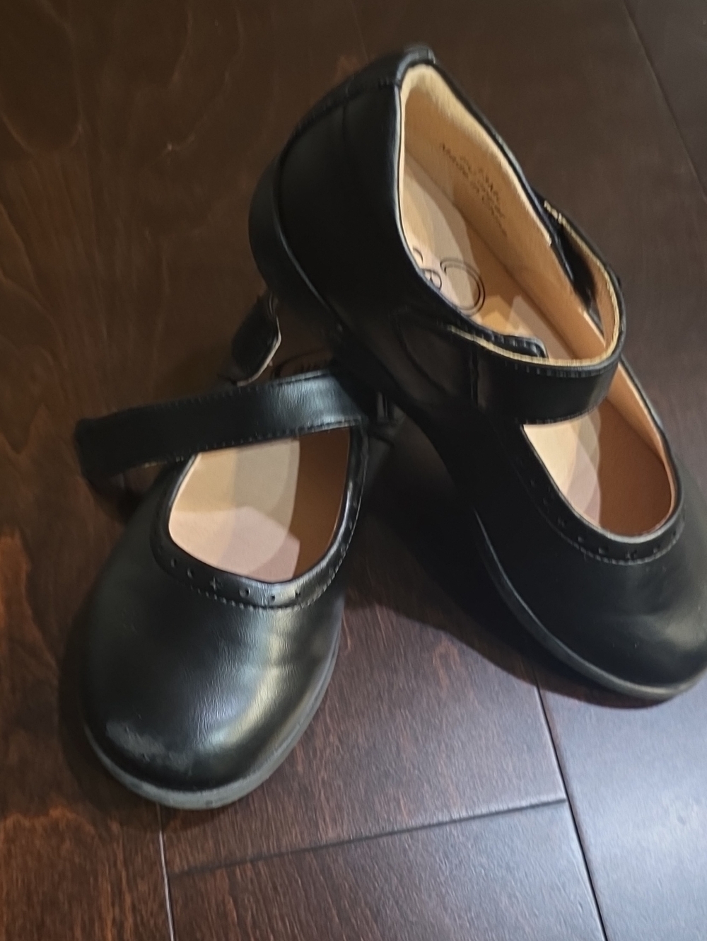 Kids Black Mary Jane Dress Shoes